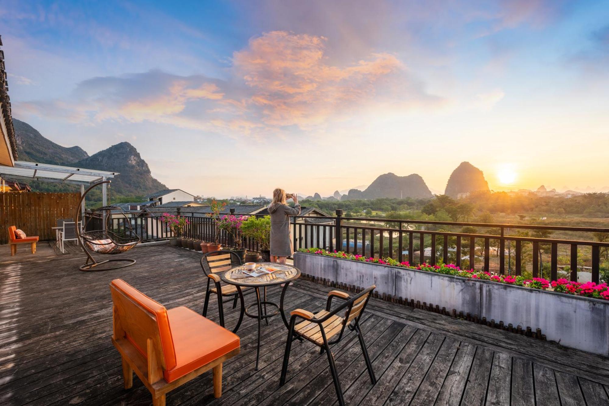 Guilin Village Creek Inn-Free Private Car Pick Up Station Stay 3 Nights Zewnętrze zdjęcie